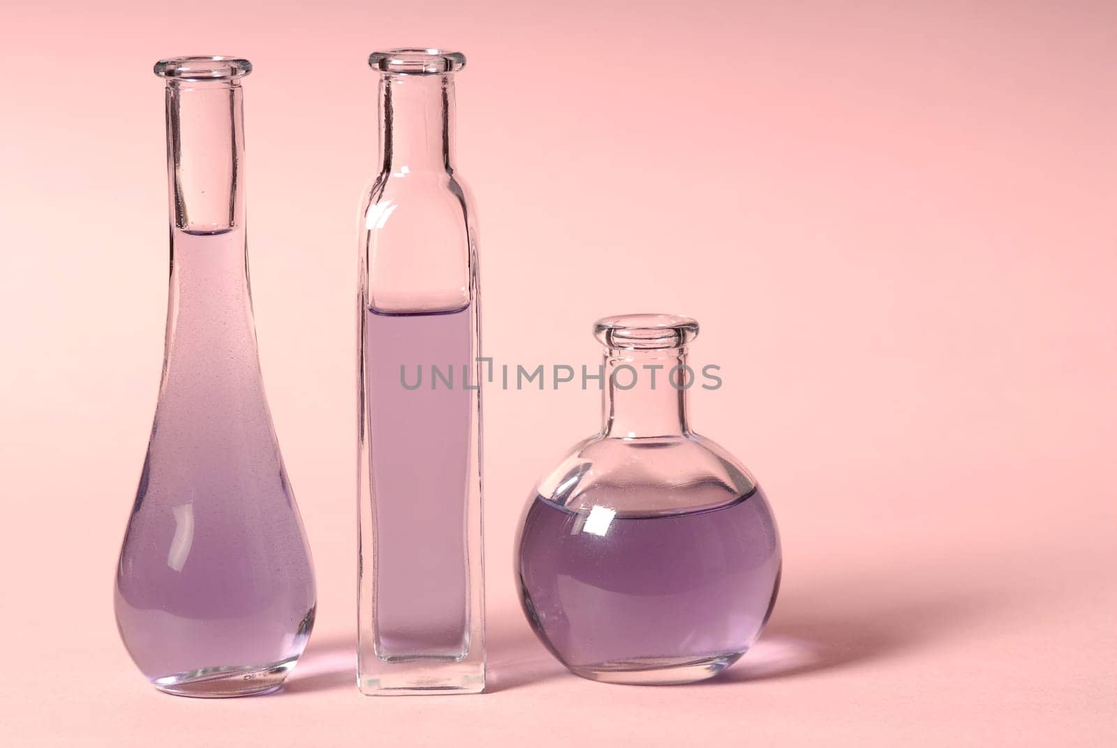 bottles of lavender oil