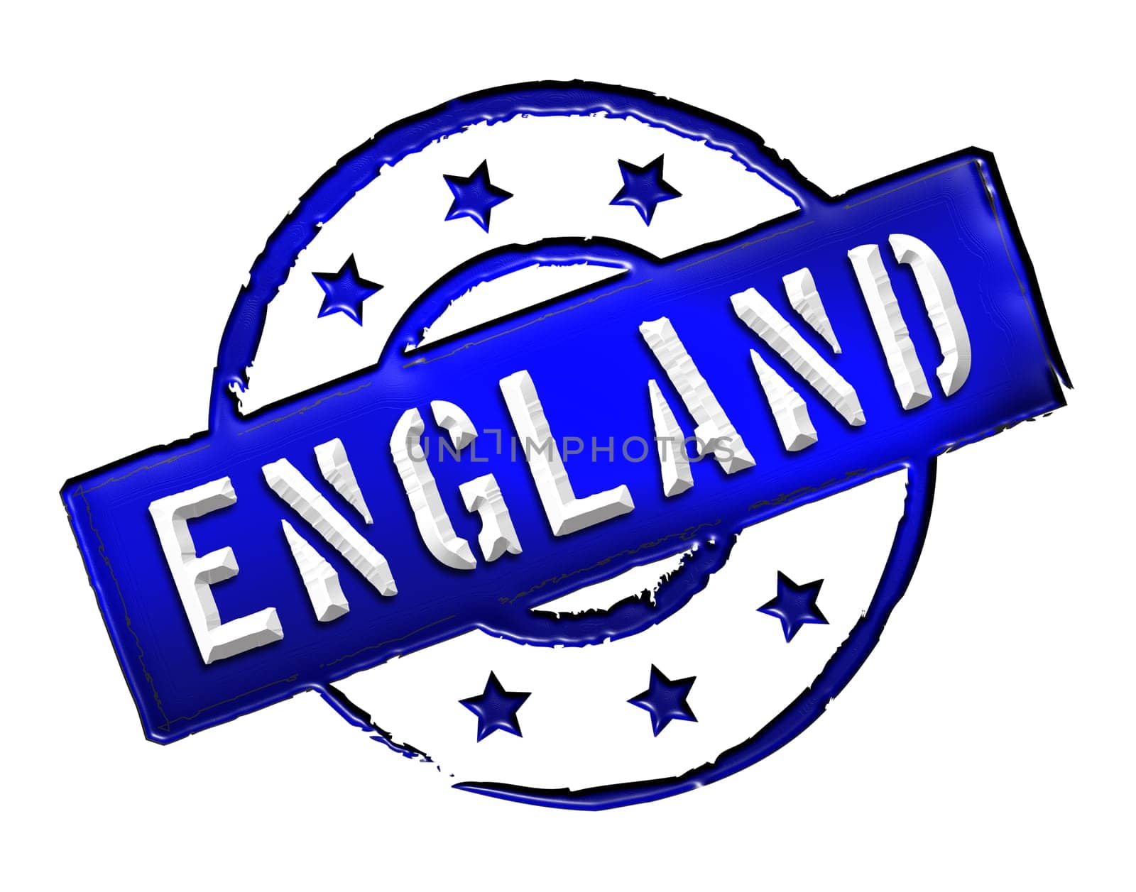 Sign and stamp named ENGLAND for your presentation, for websites and many more.