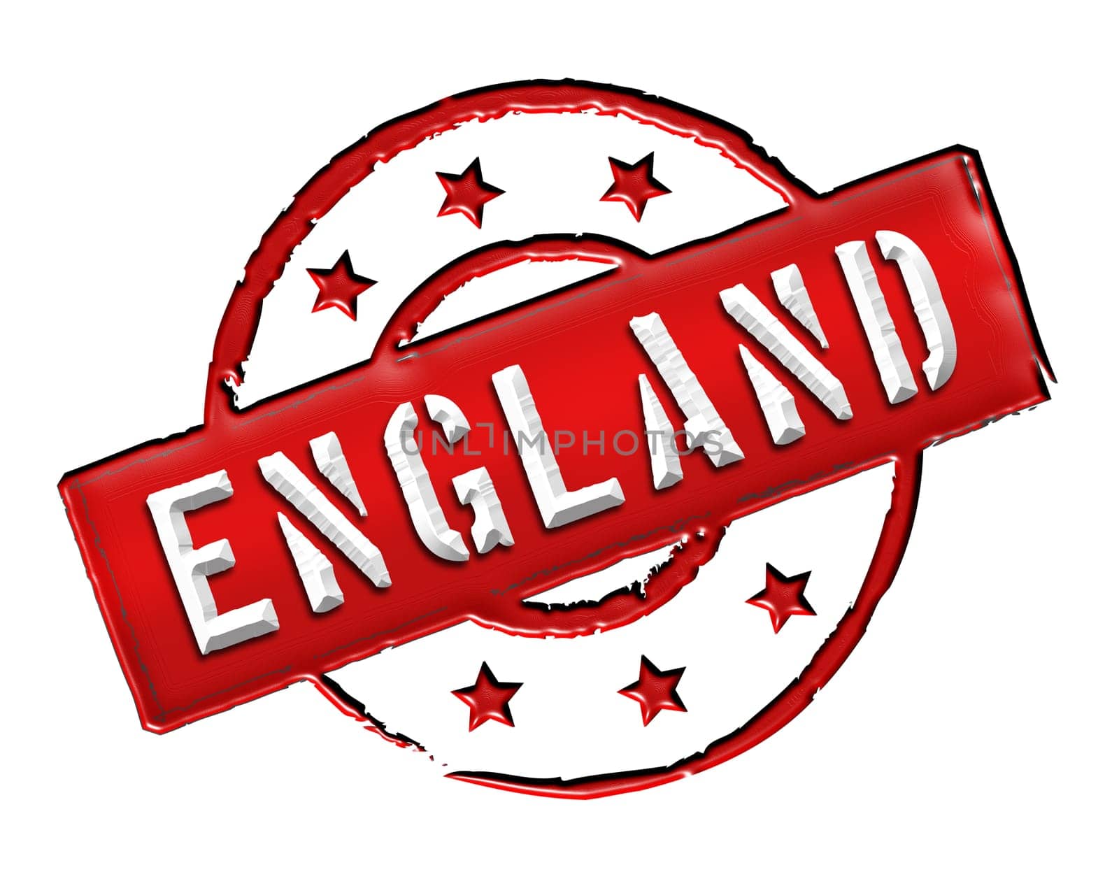 Sign and stamp named ENGLAND for your presentation, for websites and many more.