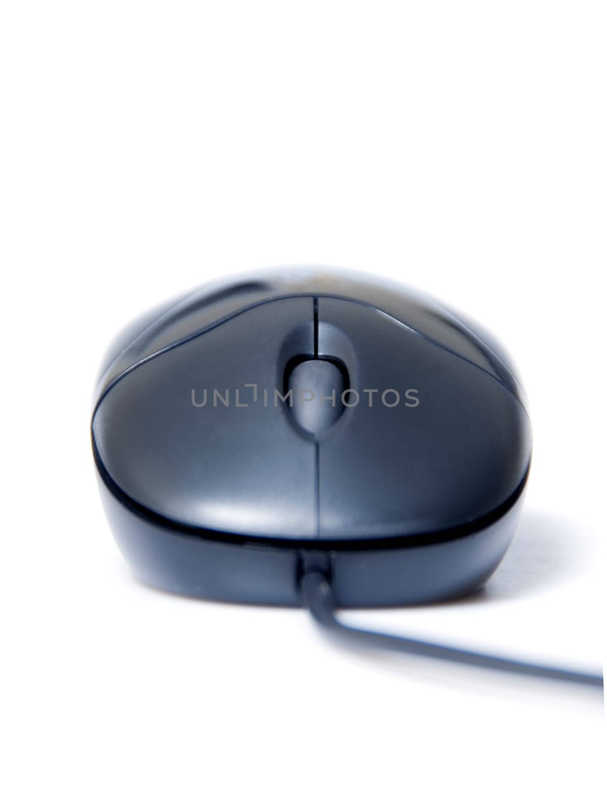 computer mouse on a white backgroud