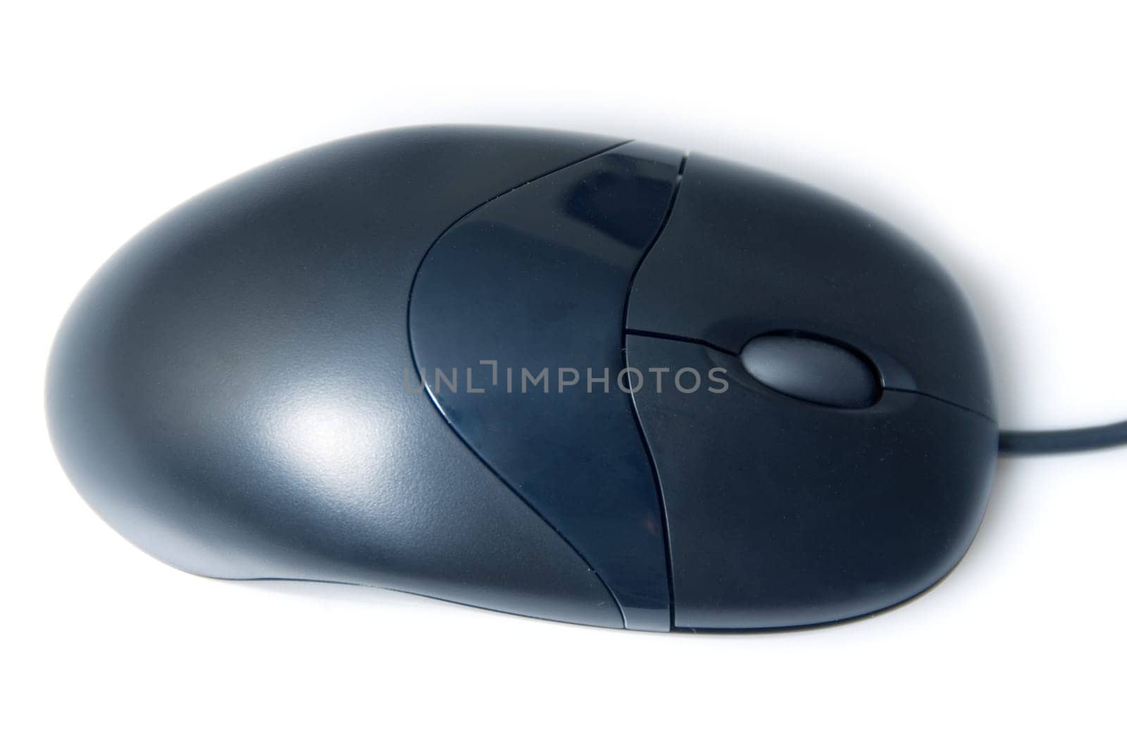 computer mouse on white background