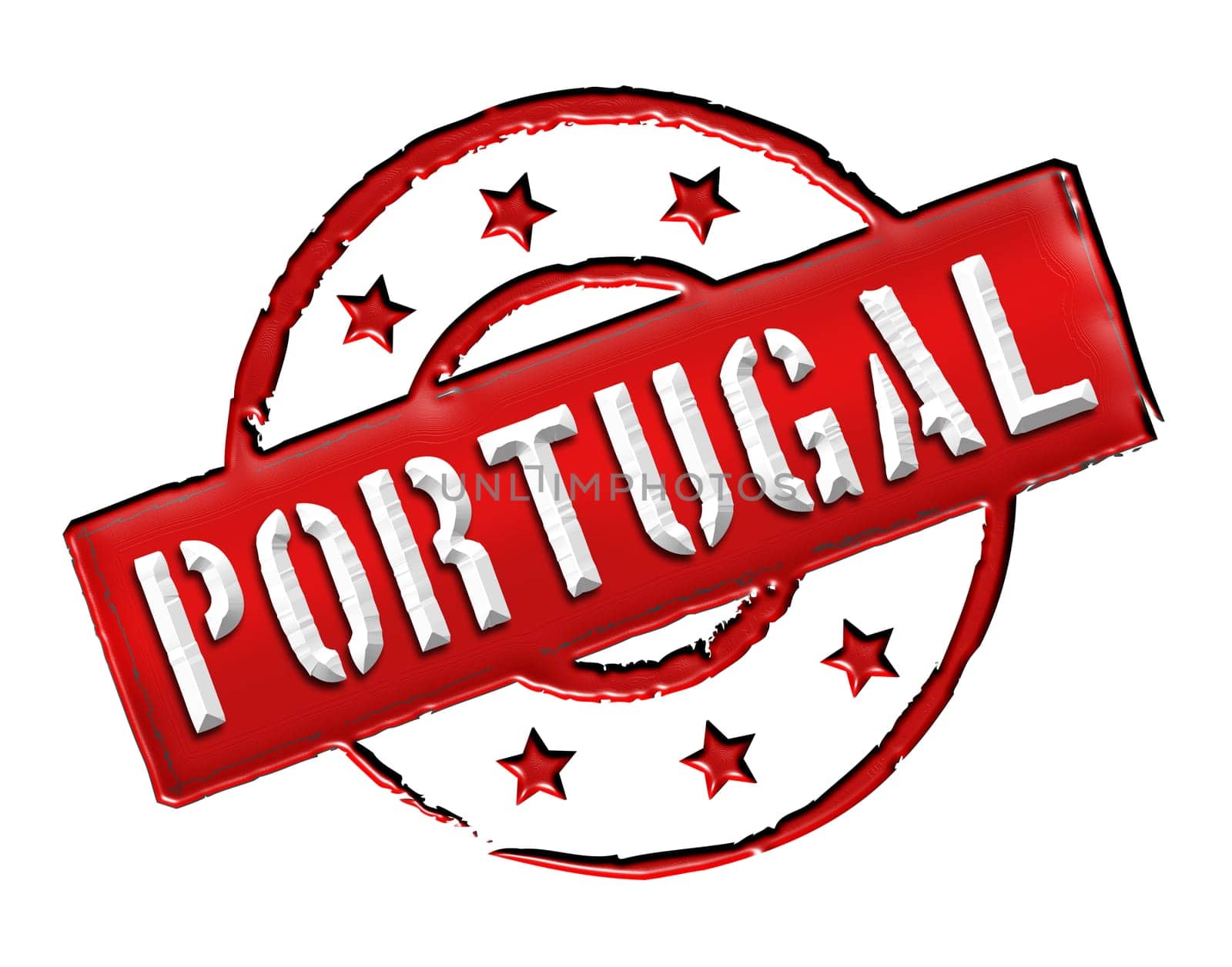 Sign and stamp named PORTUGAL for your presentation, for websites and many more.