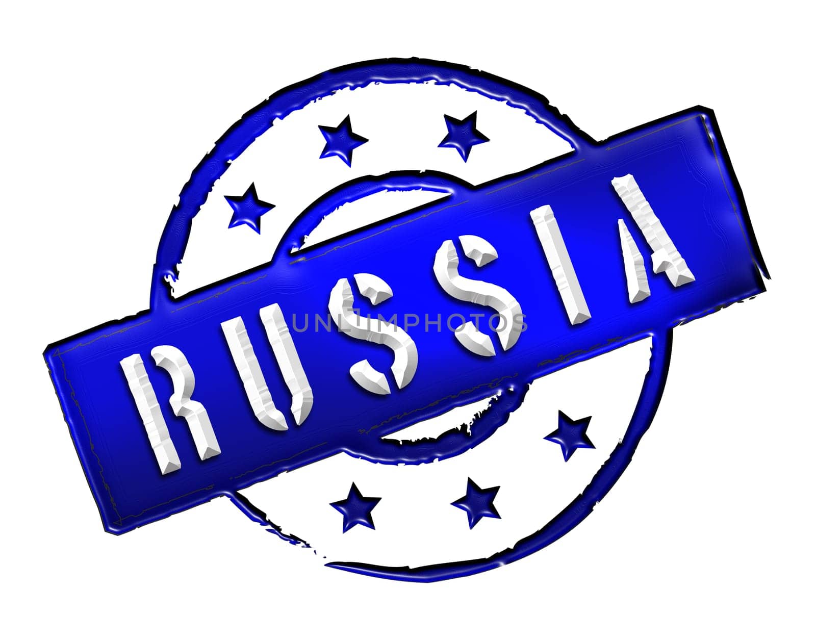 Sign and stamp named RUSSIA for your presentation, for websites and many more.