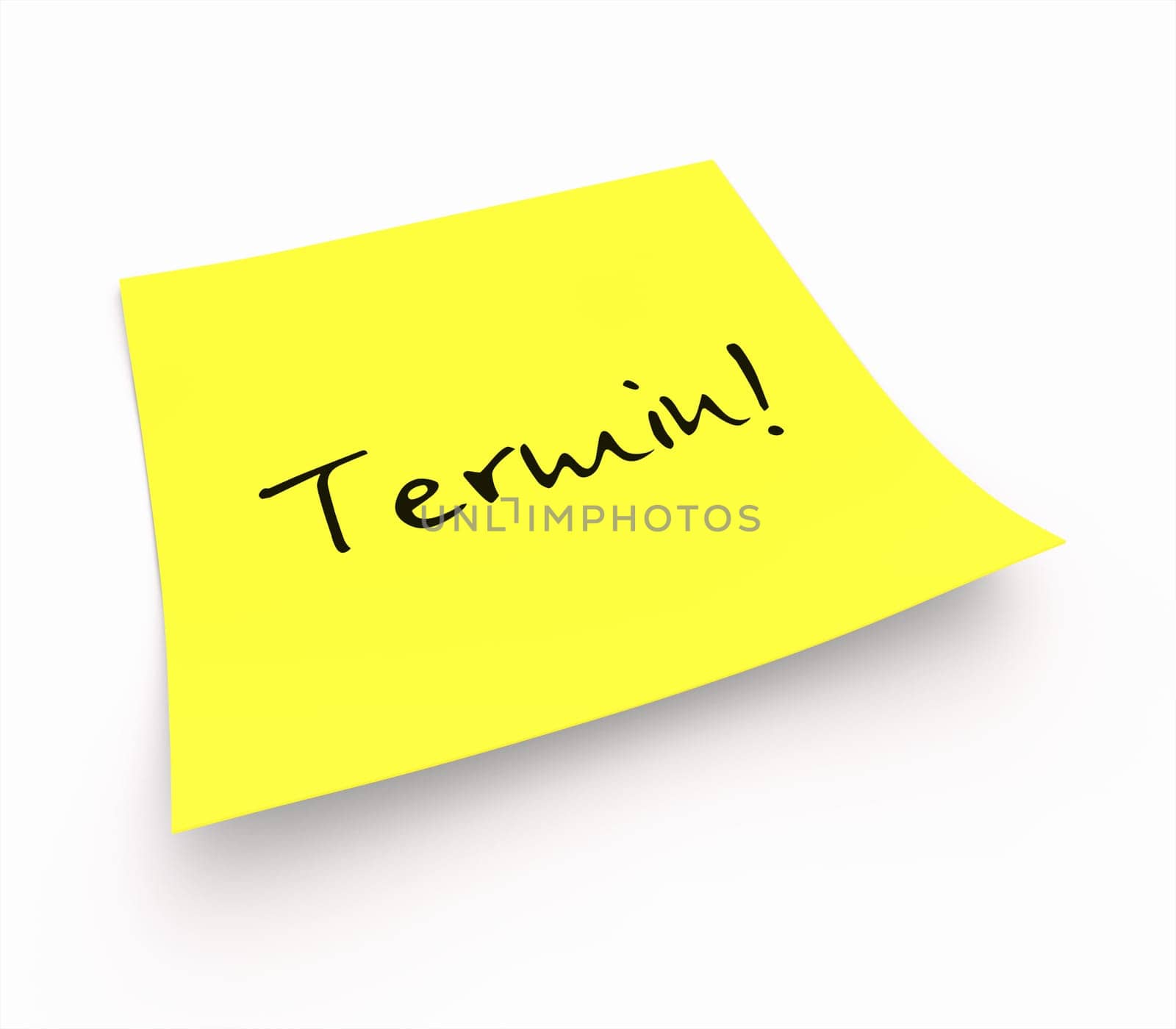 Sticky notes - appointment!