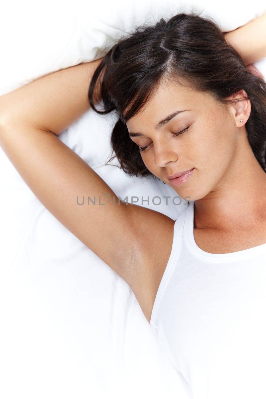 people, person, girl, female, woman, pretty, lady, girl, white, Caucasian, attractive, brunette, model, beauty, beautiful, young, adult, bed, lying, silk, sheet, sensual, slumber, tired, night, nap, peaceful, serene, tranquil, sleep, sleeping, dream, rest