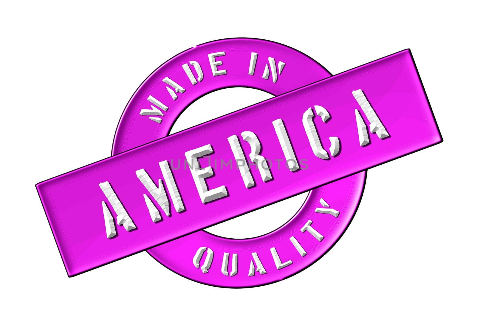 Made in America - Quality seal for your website, web, presentation