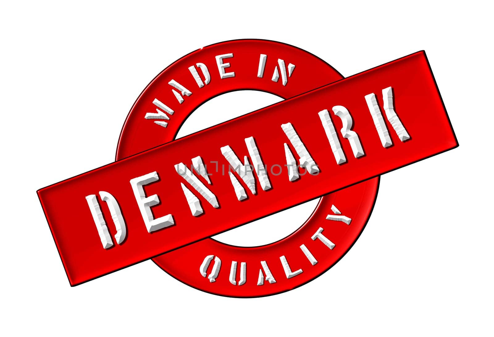 Made in Denmark - Quality seal for your website, web, presentation - Made in - Qualitätssiegel für Ihre Webseite, Webshop, Präsentation