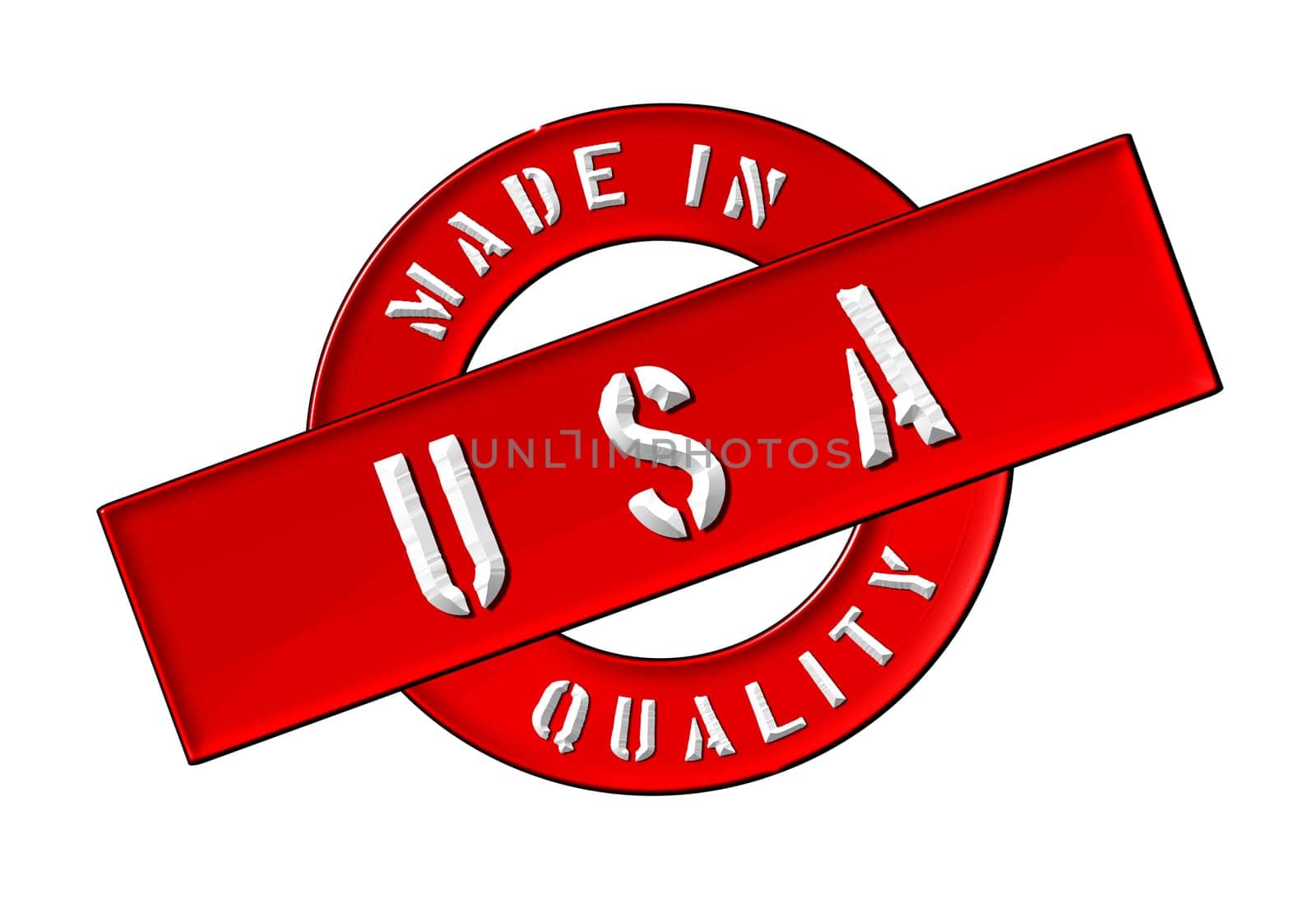 Made in America - Quality seal for your website, web, presentation