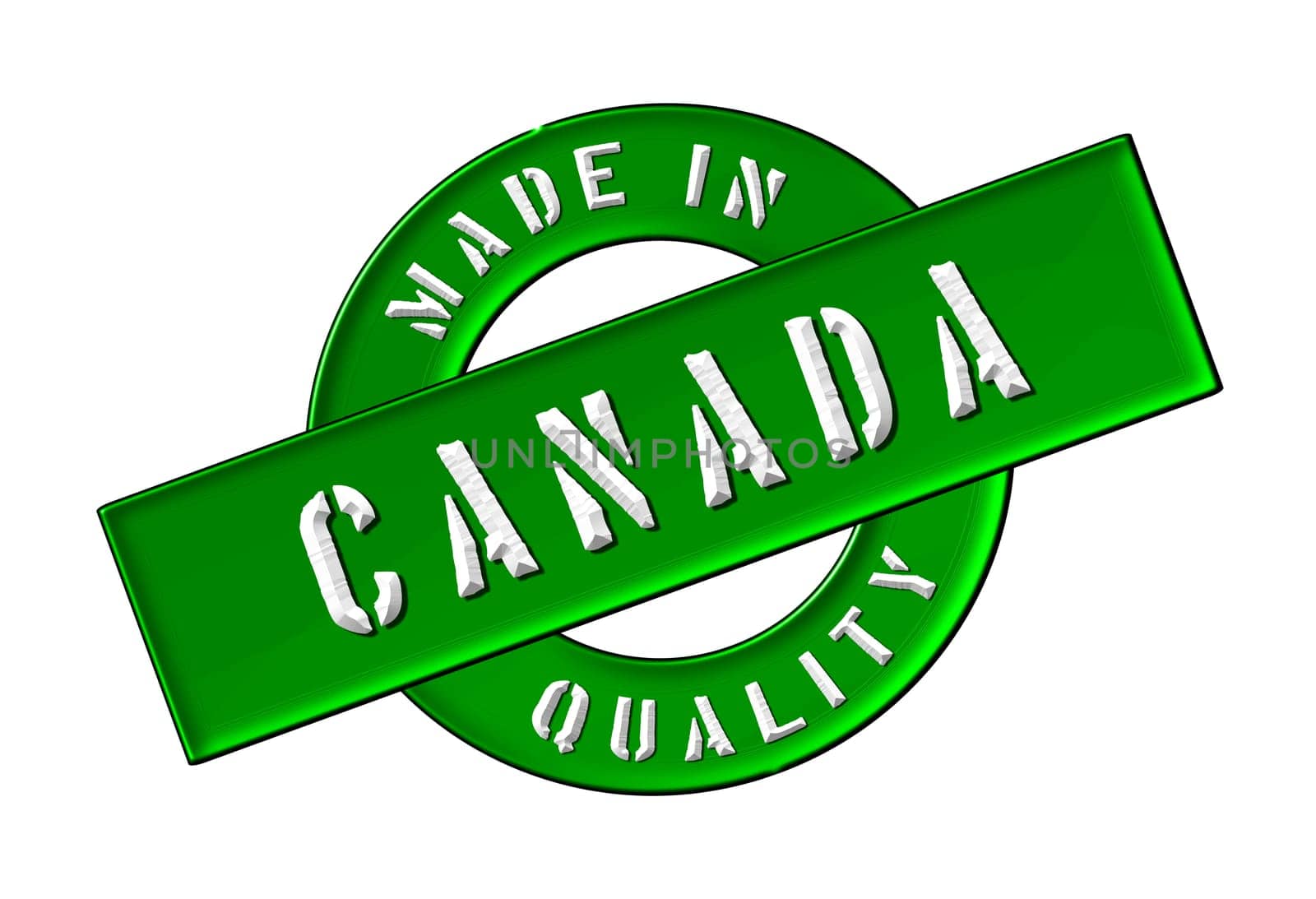 Made in Canada - Quality seal for your website, web, presentation