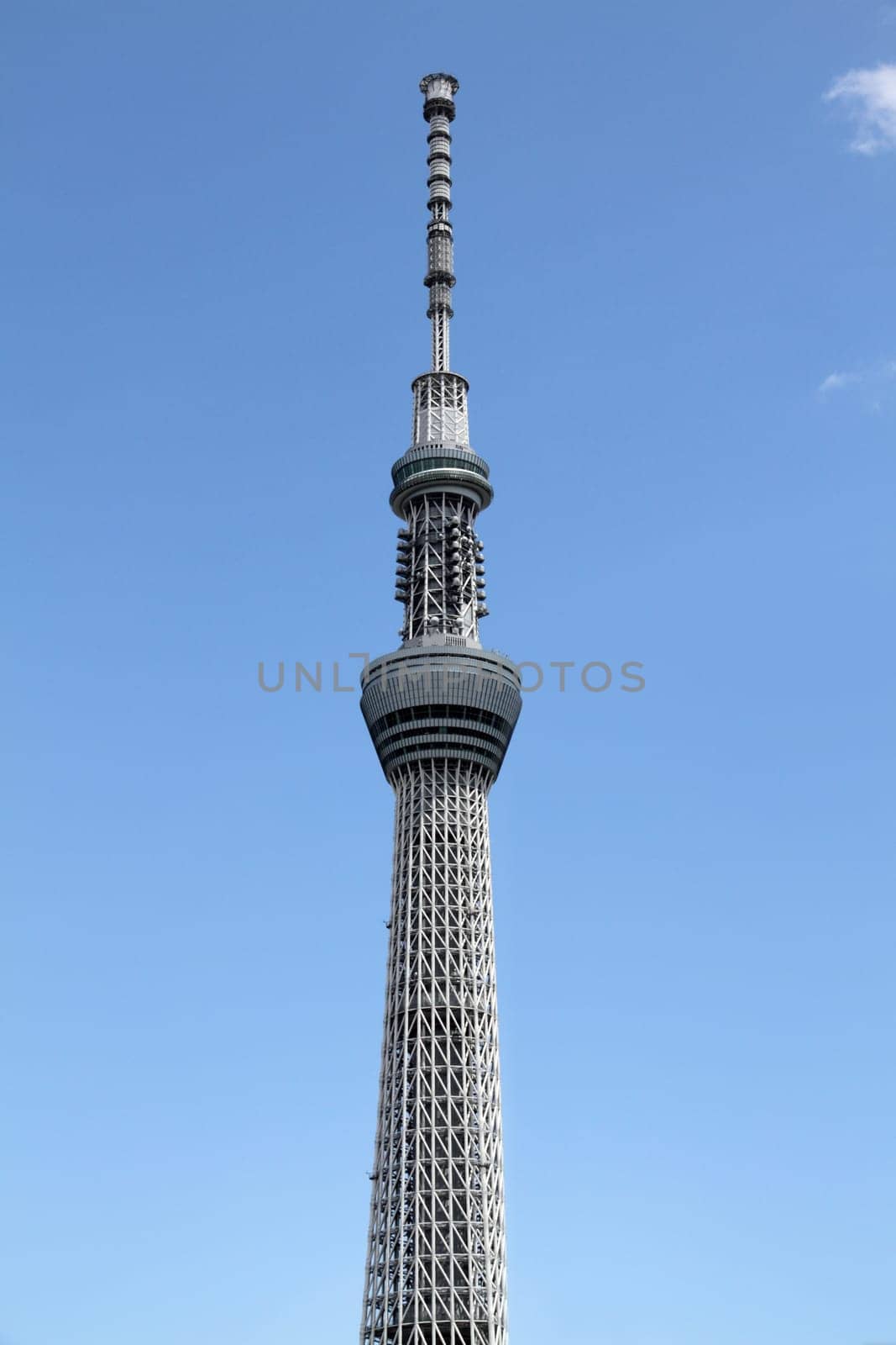 Toyko, Japan - May 12, 2012: The world&#039 s tallest free-standing broadcasting tower. The tower opened to the public on May 22 2012.