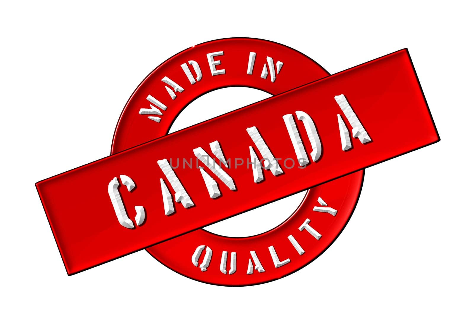 Made in Canada - Quality seal for your website, web, presentation