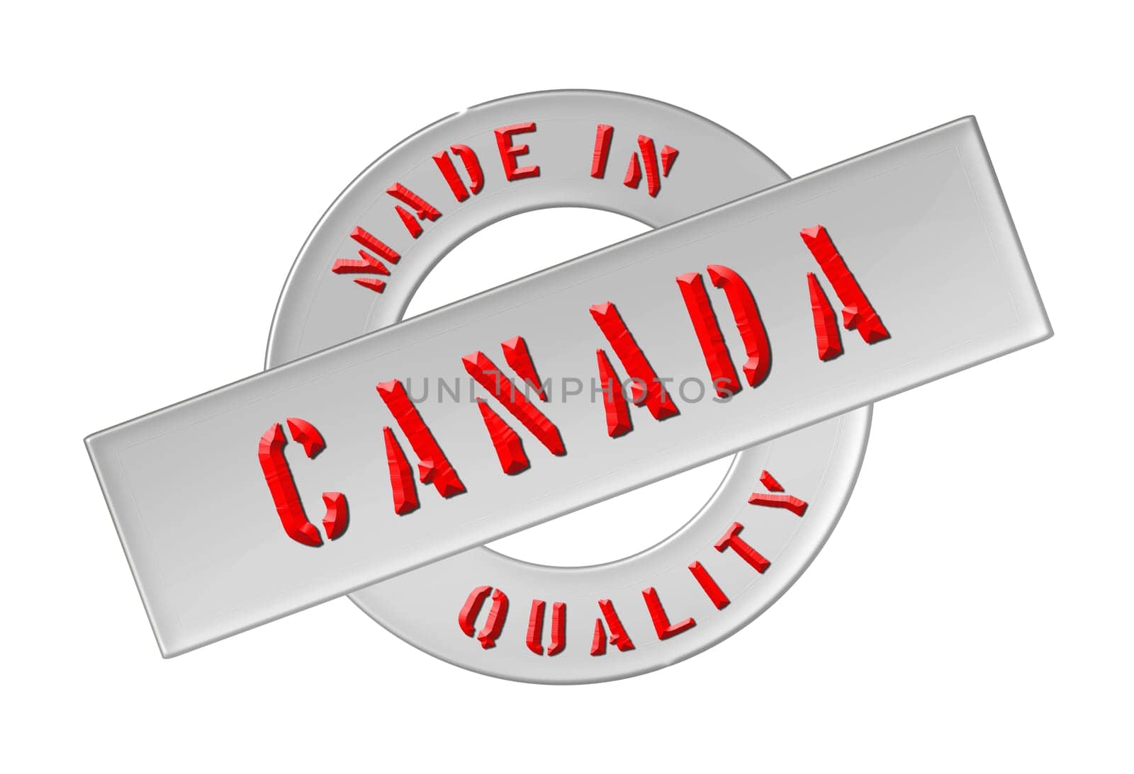 Made in Canada - Quality seal for your website, web, presentation