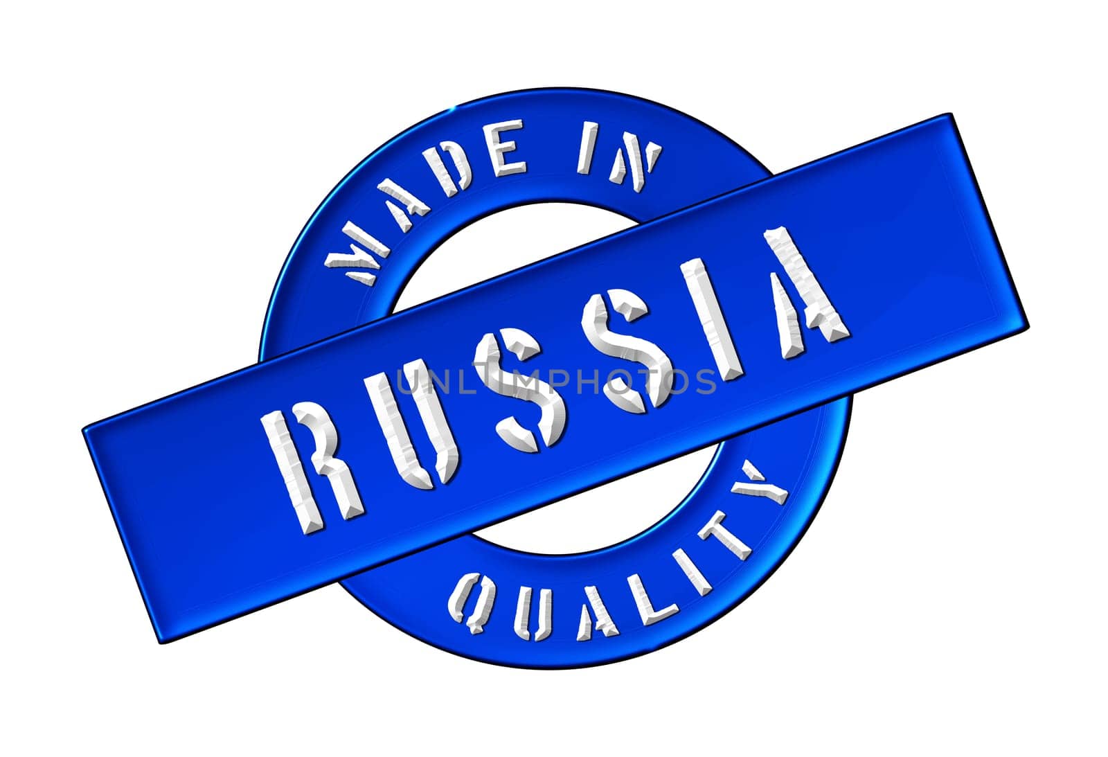 Made in Russia - Quality seal for your website, web, presentation