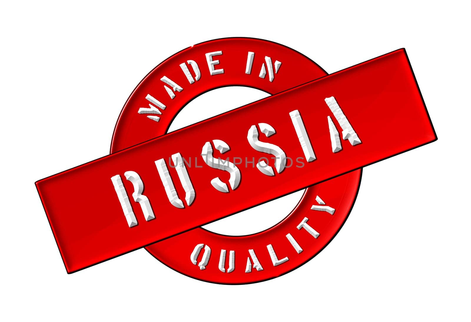 Made in Russia - Quality seal for your website, web, presentation