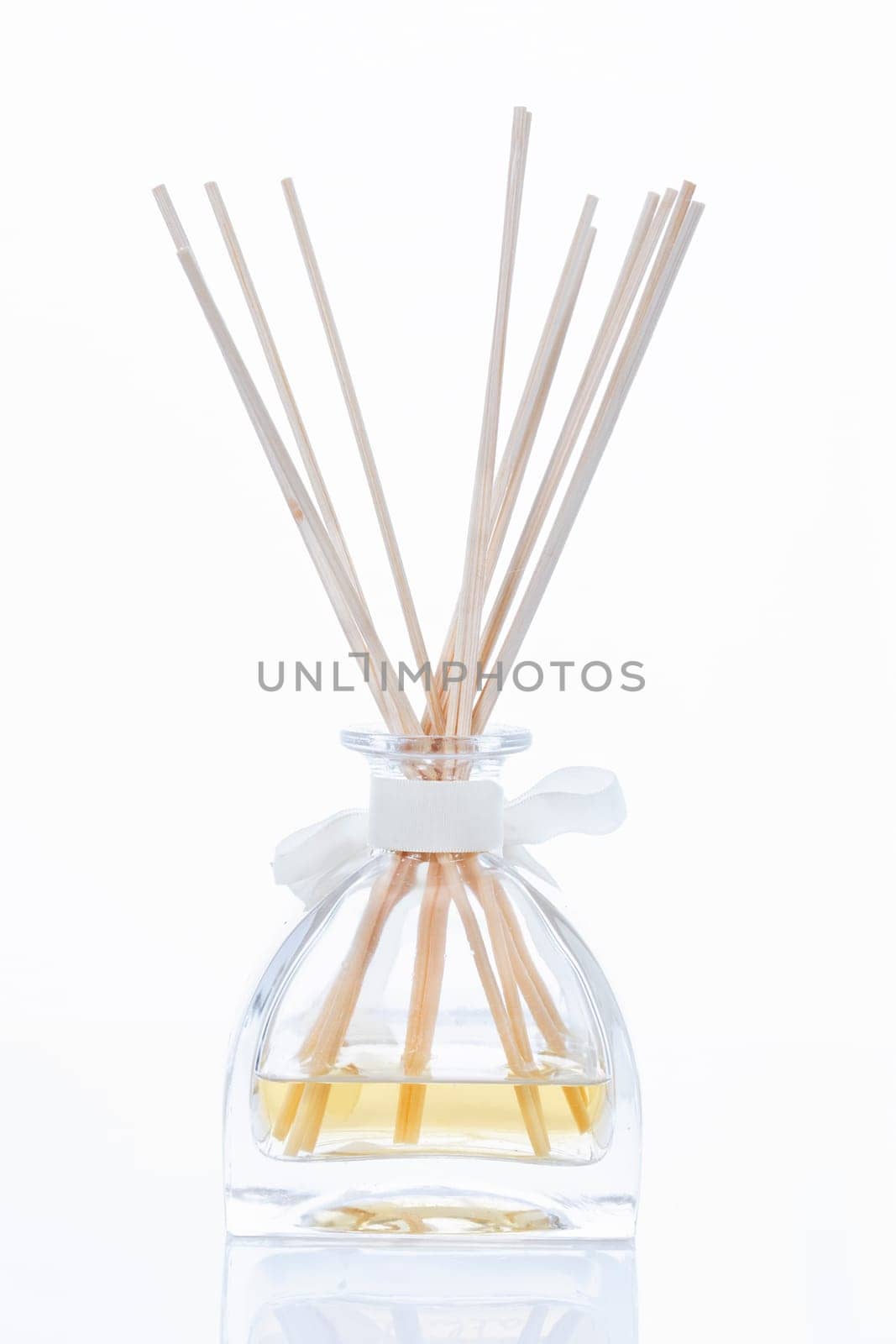Incense sticks on bedside table