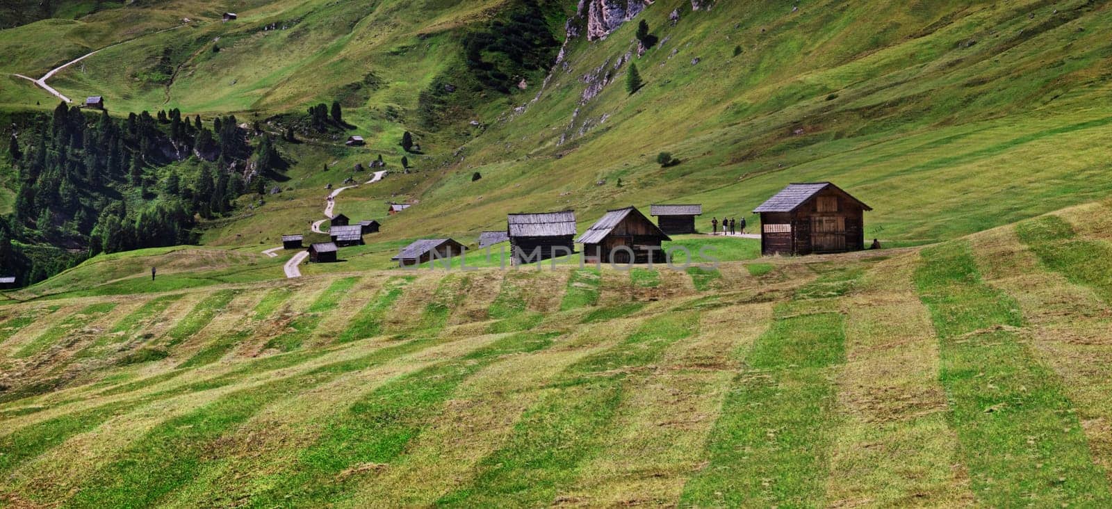 Hike around the Sass de Putia,Villnöss Valley,Dolomites,Italy,Europe