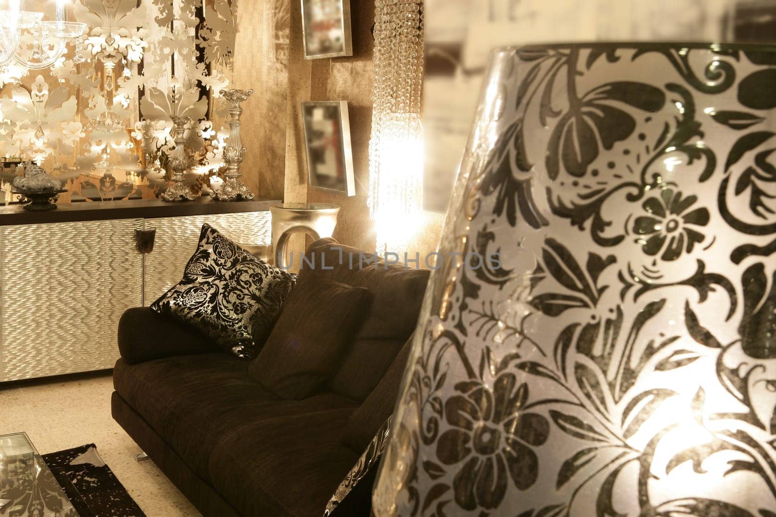 living room coach black sofa silver furniture background