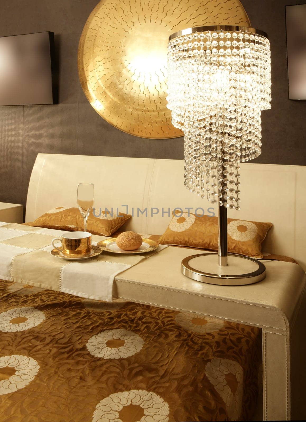 Asian modern bedroom breakfast table luxury interior design
