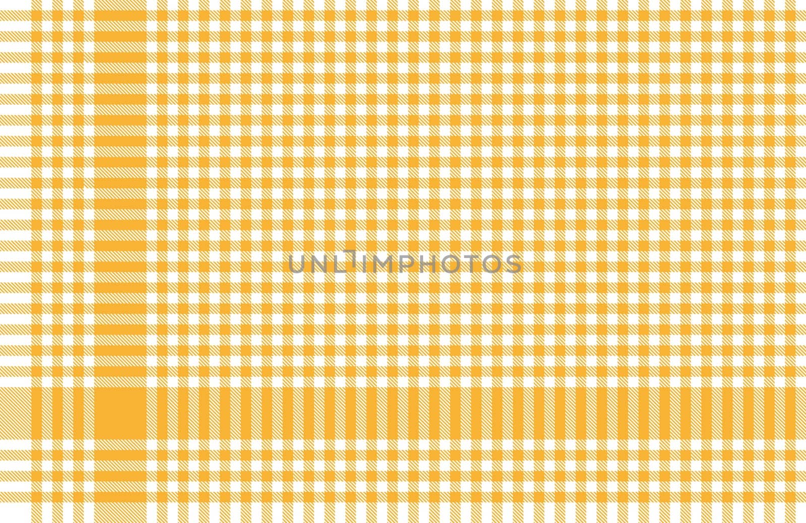 Check Tablecloth Pattern YELLOW