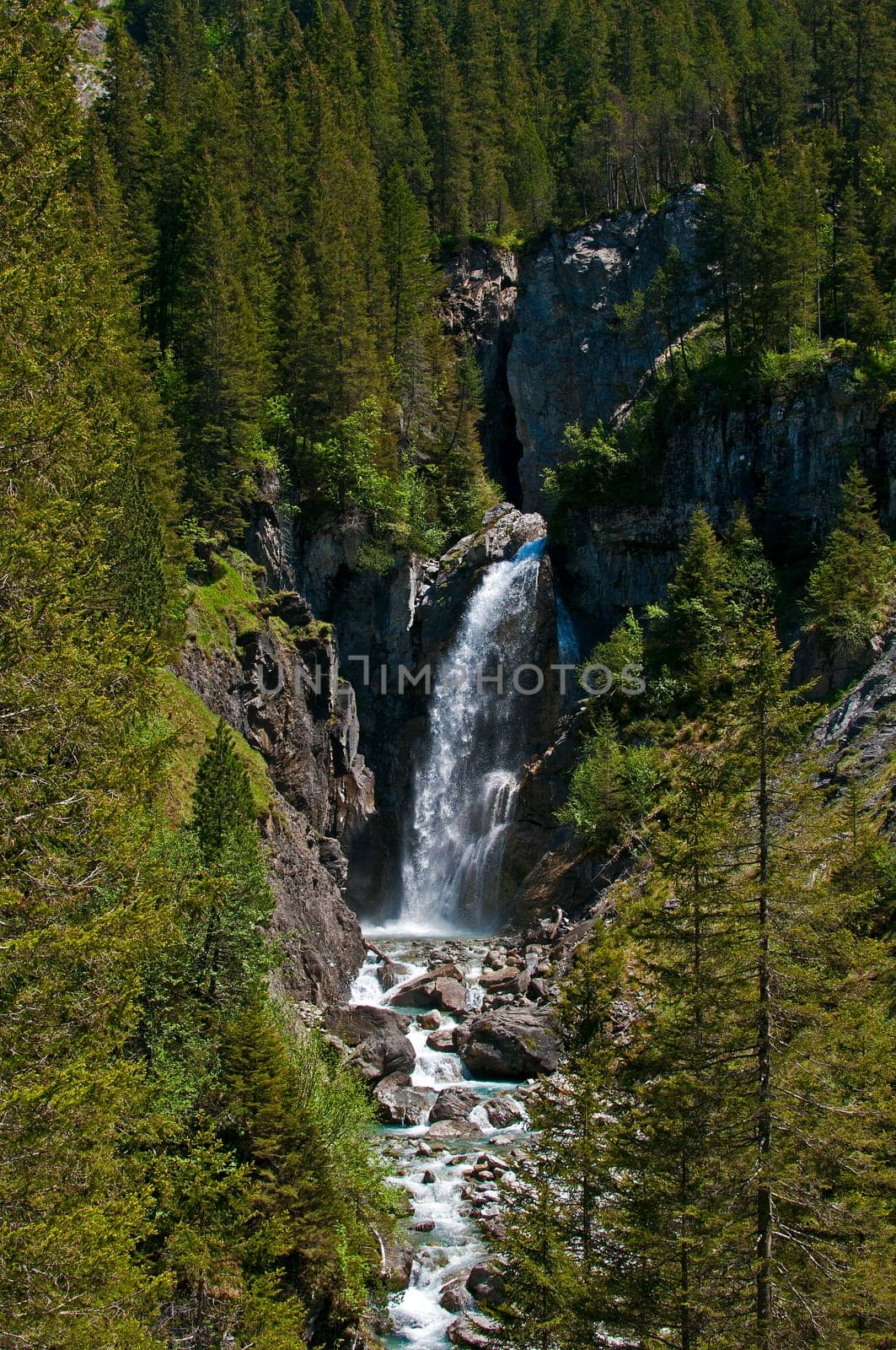 Rosenlaui Waterfall