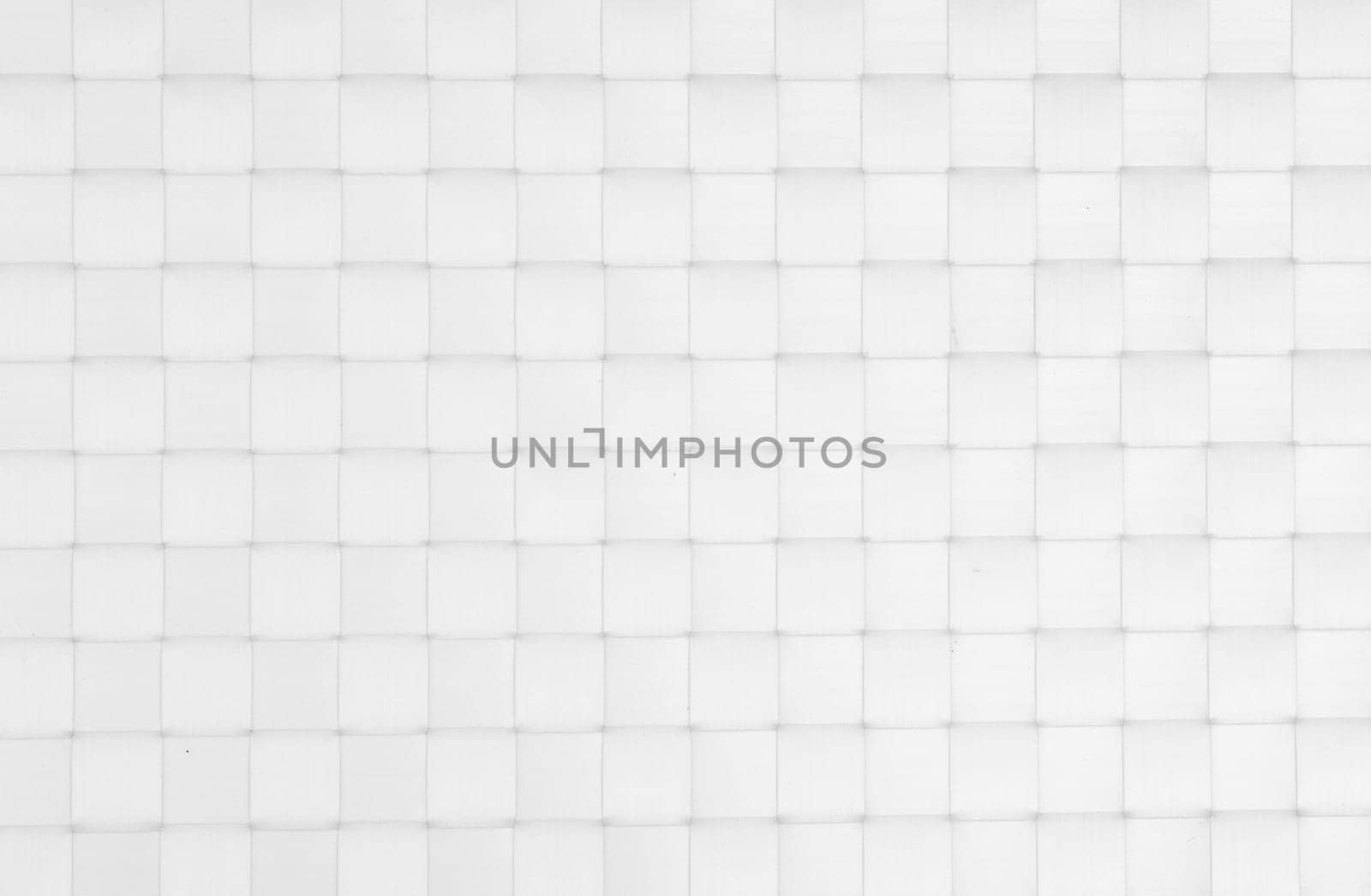 White Braided Raffia Background with Squares