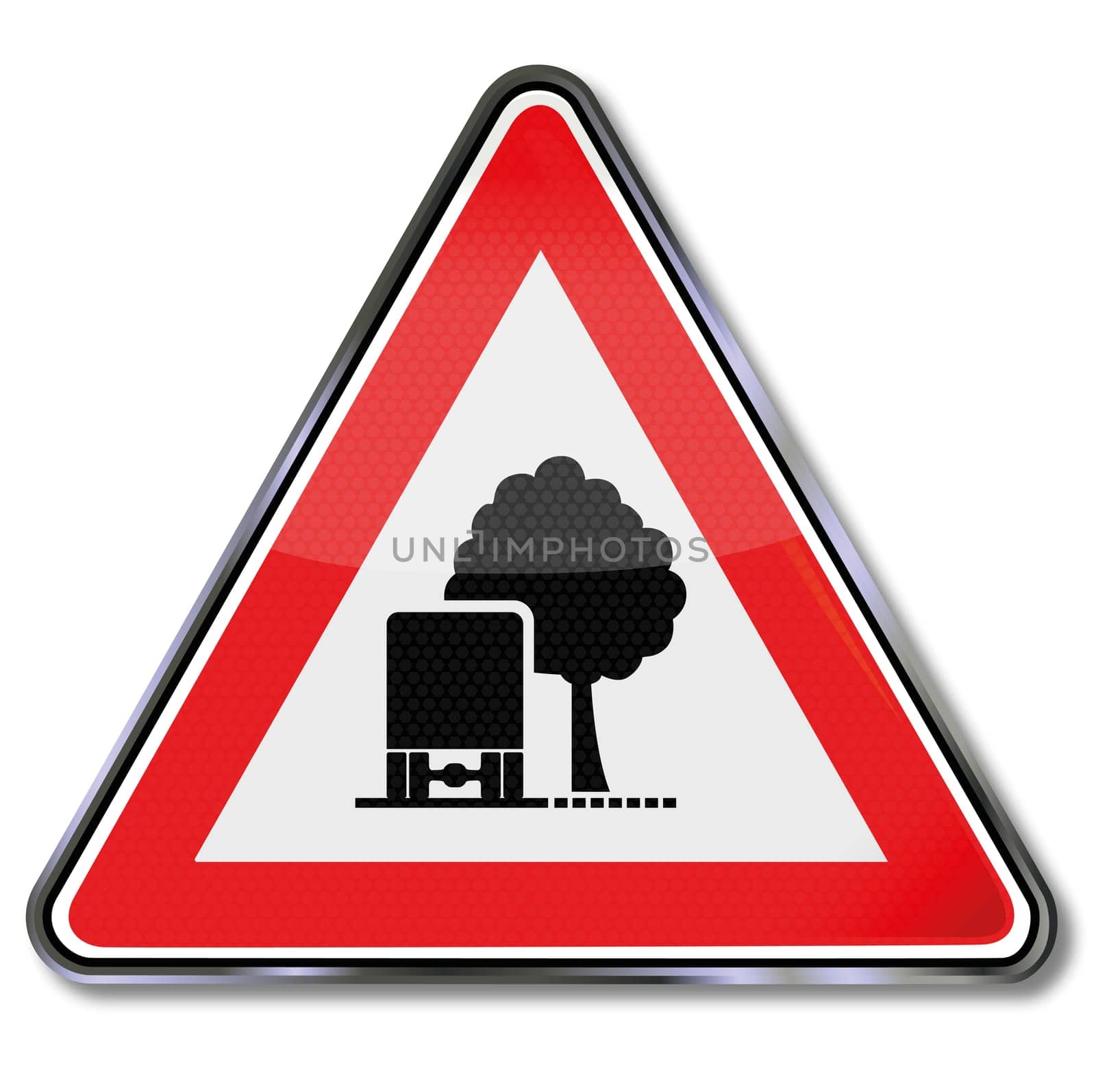 Traffic sign Attention tree heights