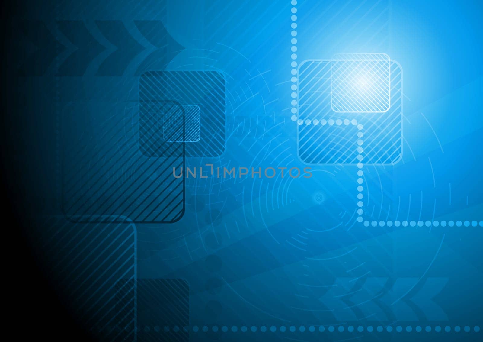 Dark blue technical design. Eps 10 vector illustration