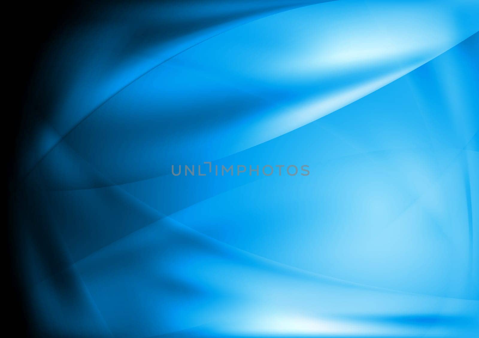 Smooth wave blue design. Vector illustration eps 10