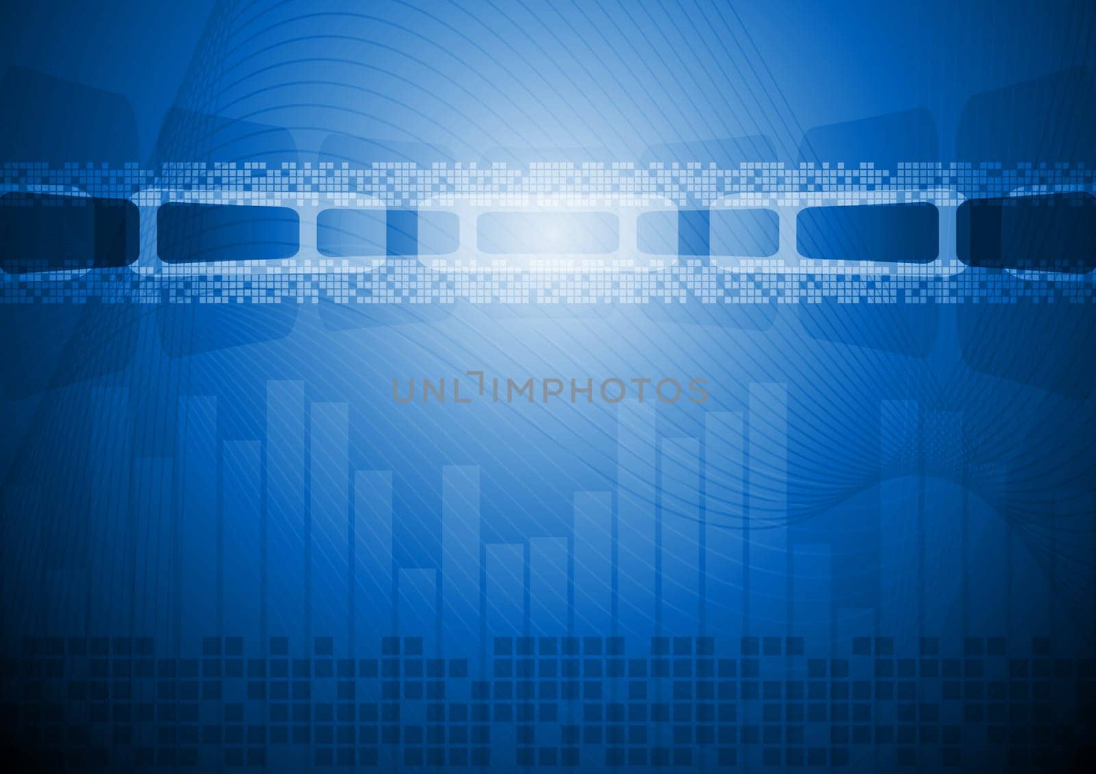 Dark blue tech design. Eps 10 vector