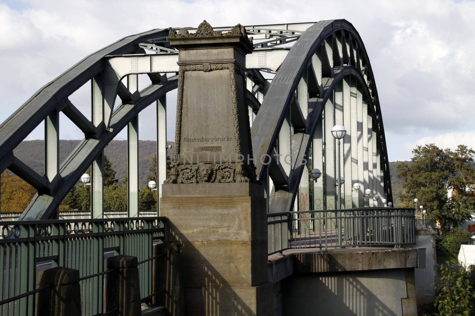 Hindenburg Bridge (Weser Bridge) in Rinteln