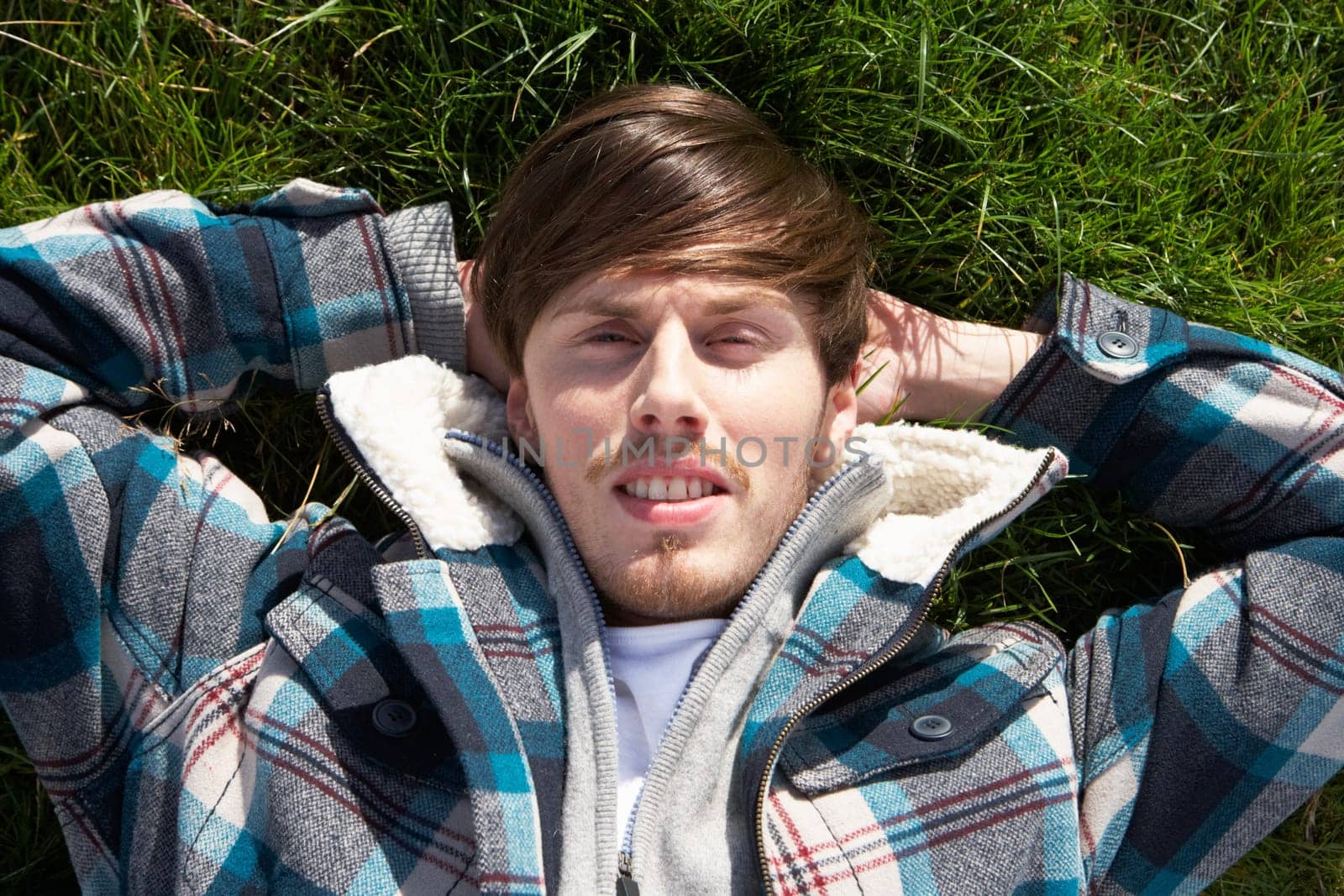 Young man in the country