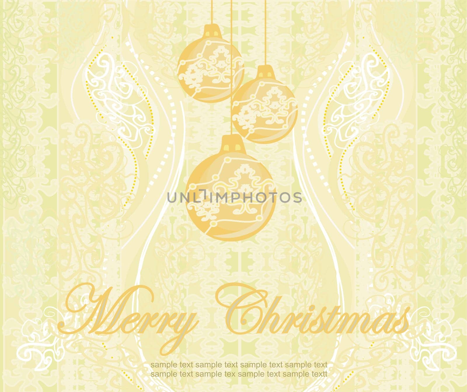 Christmas Framework style card