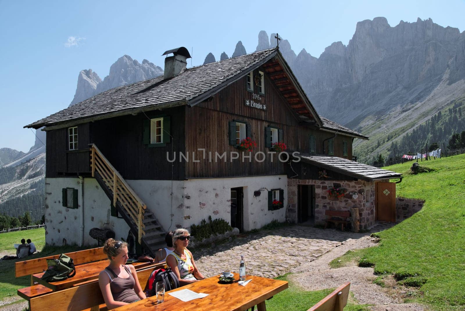 Brogles Hut in Val di Funes,Suedtitol,Italy