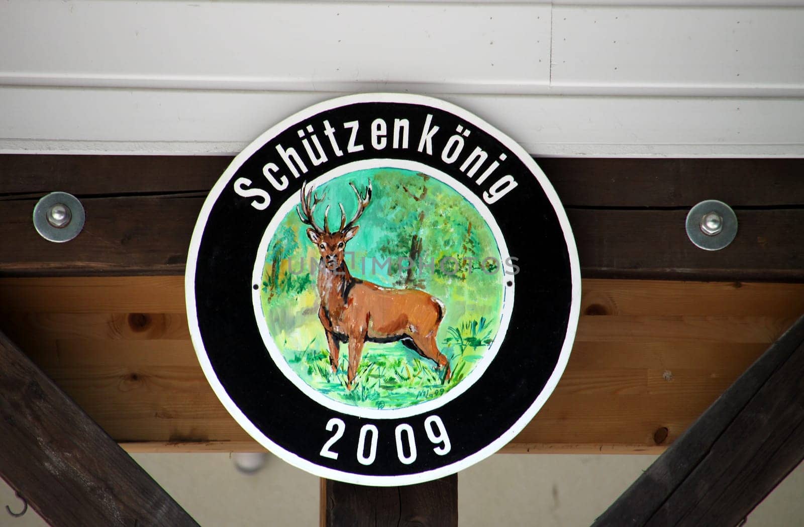 Schützenkönigsscheibe in Steinhude