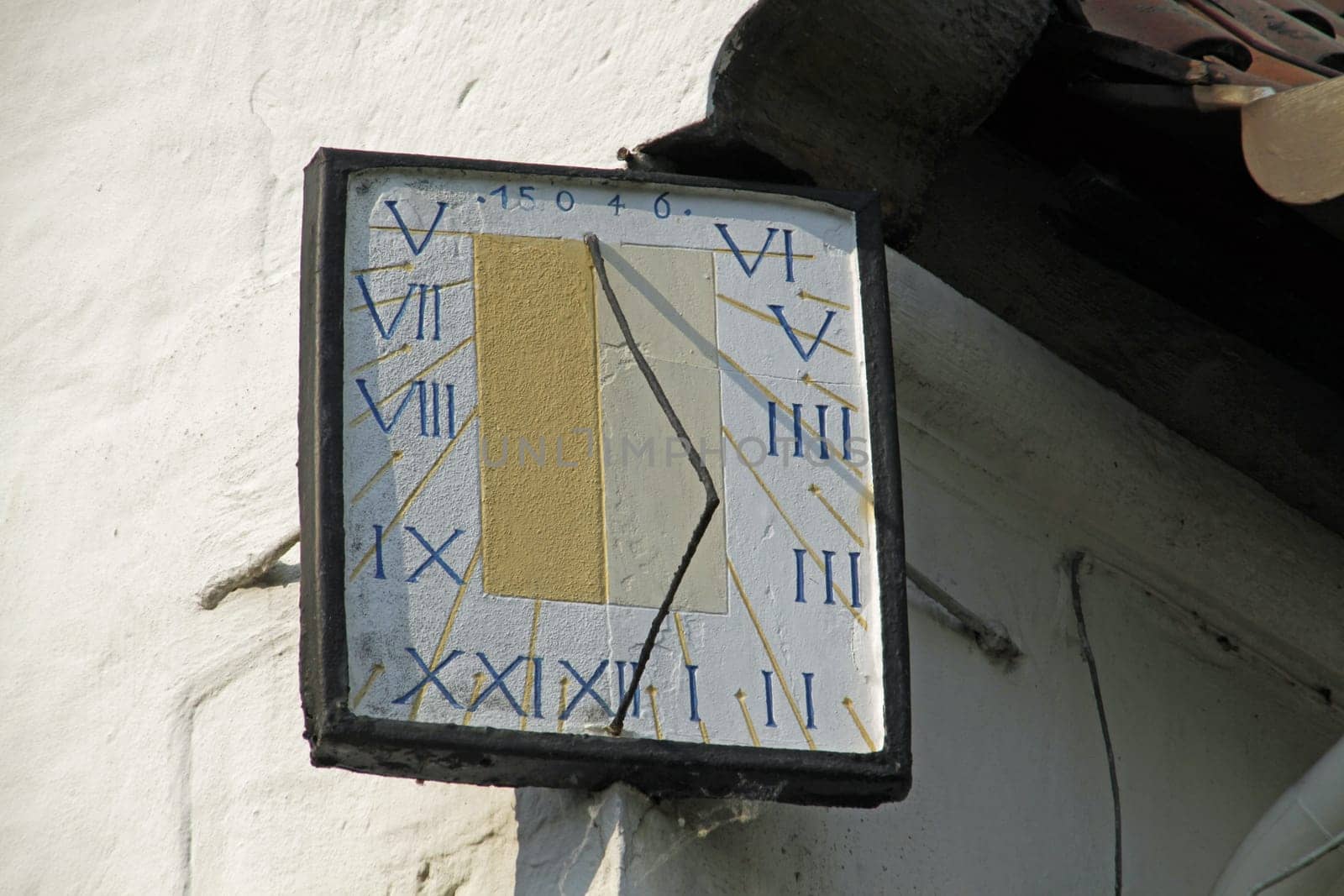 Sundial at St. Stephen's Church in Vlotho