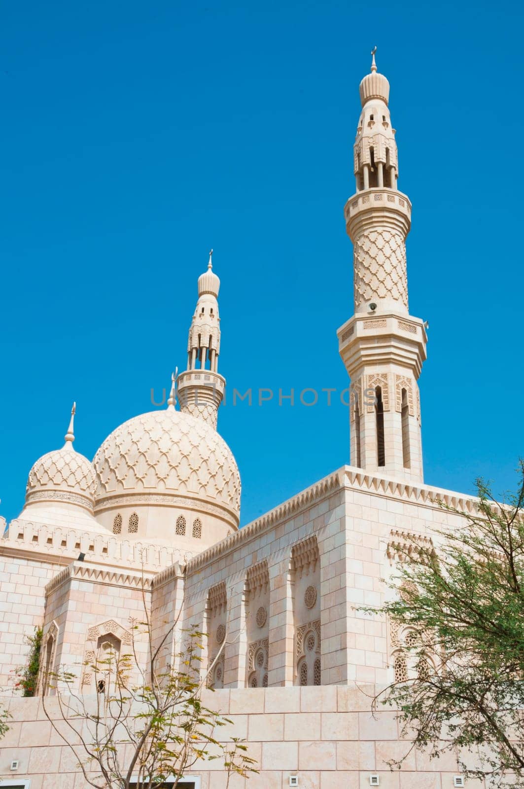 A traditional Arabian style mosque located in Jumeira, Dubai, UAE