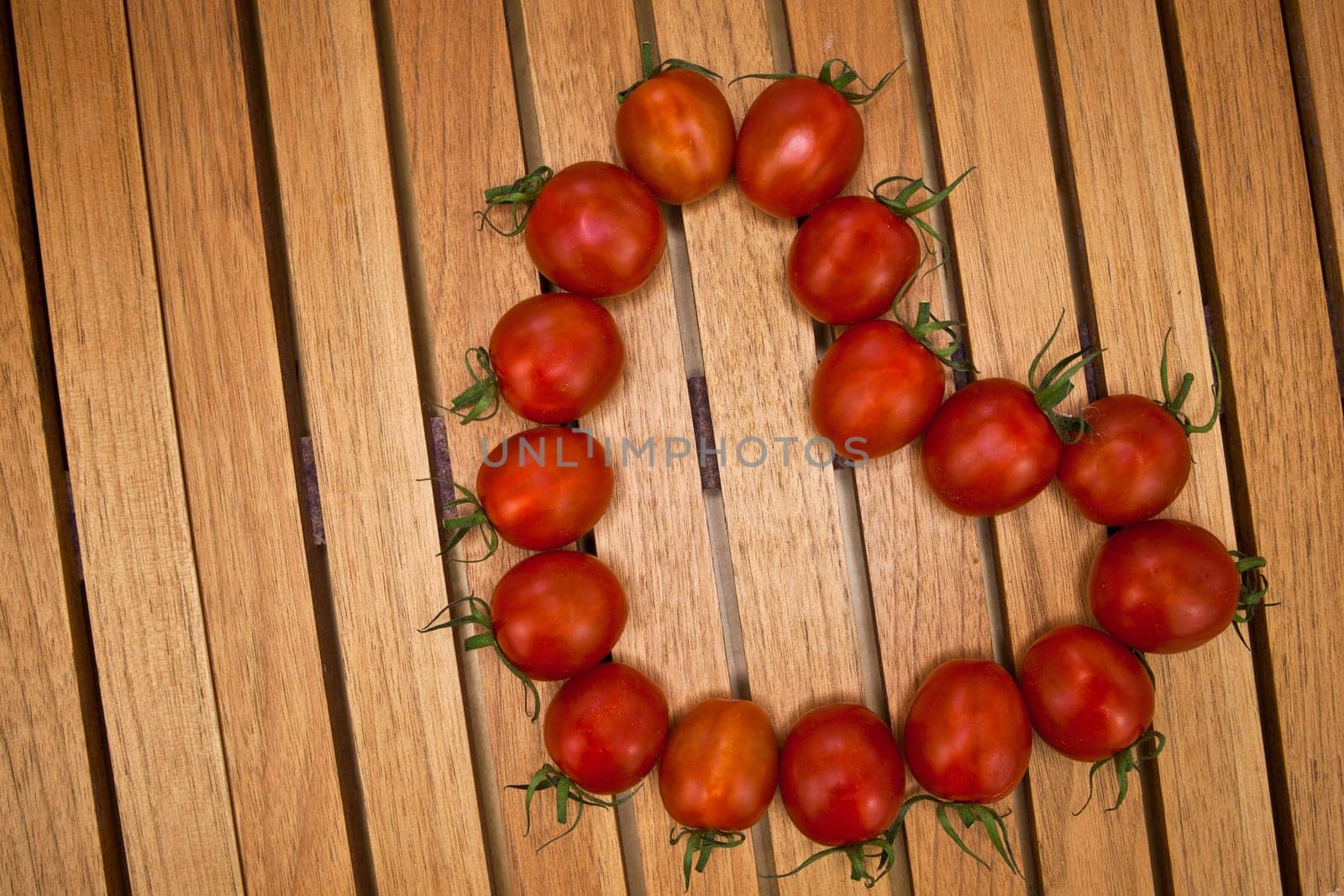 Heart-shaped tomatoes
