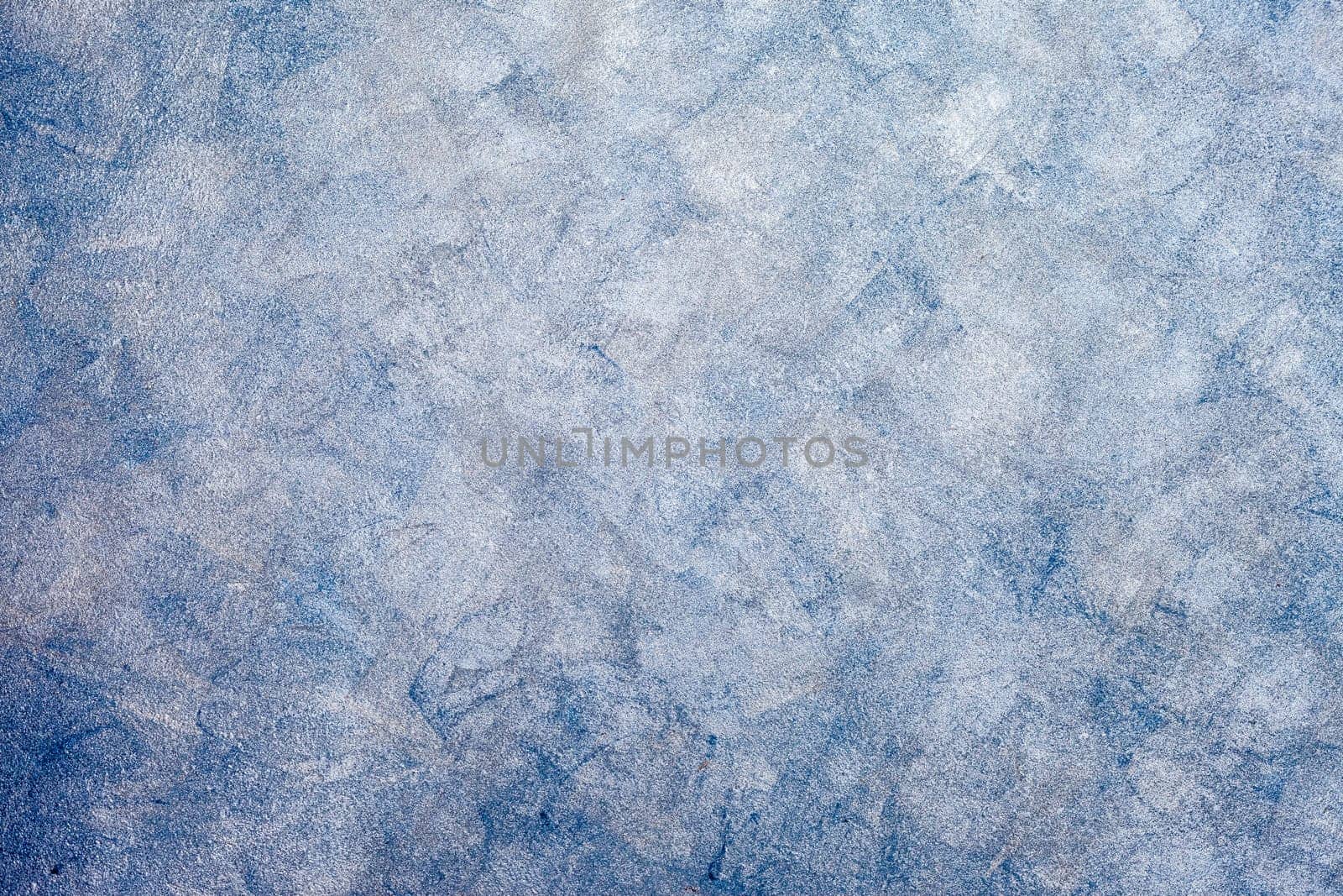 the grunge blue exposed concrete wall texture