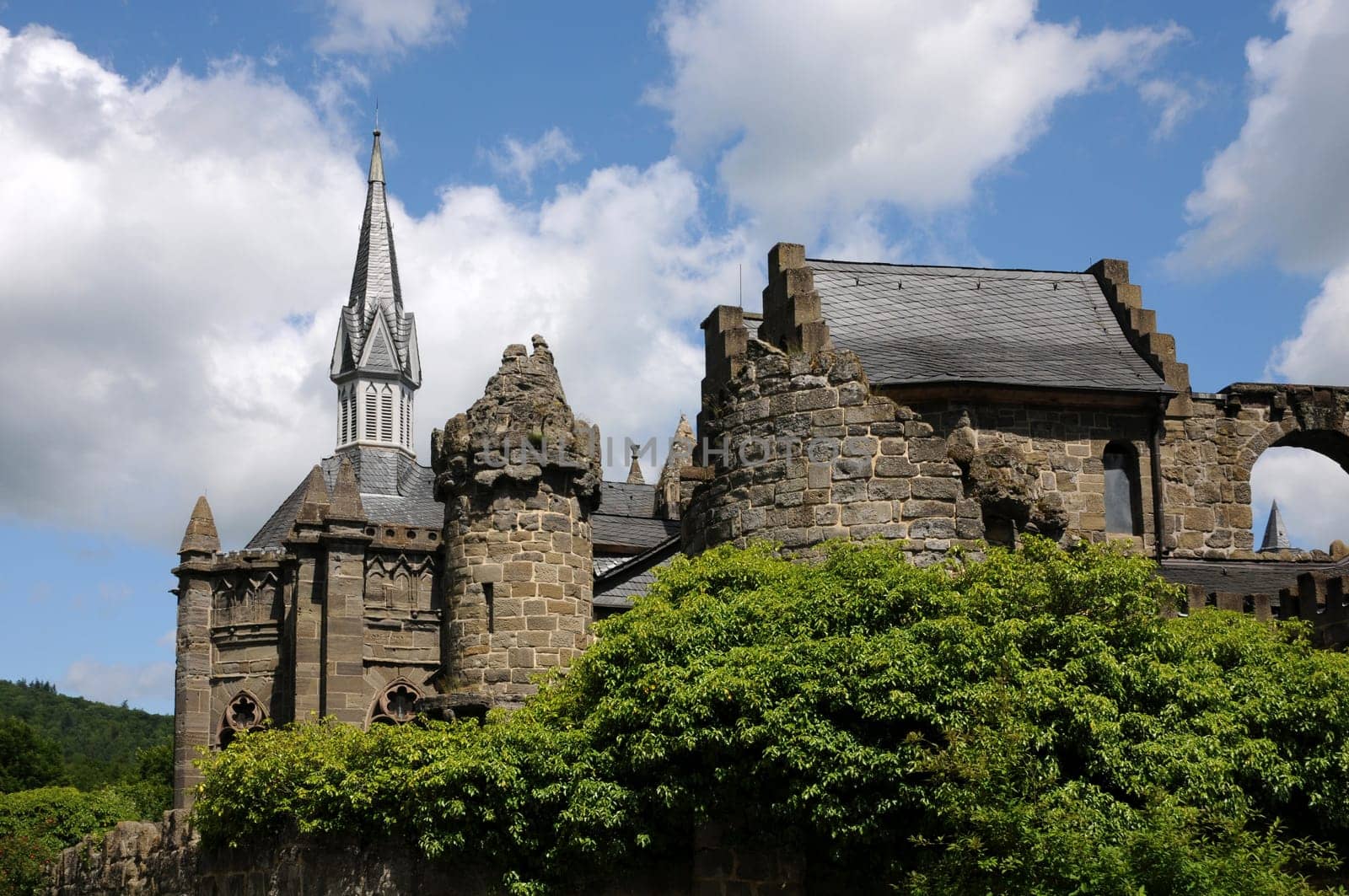 The Löwenburg in Kassel