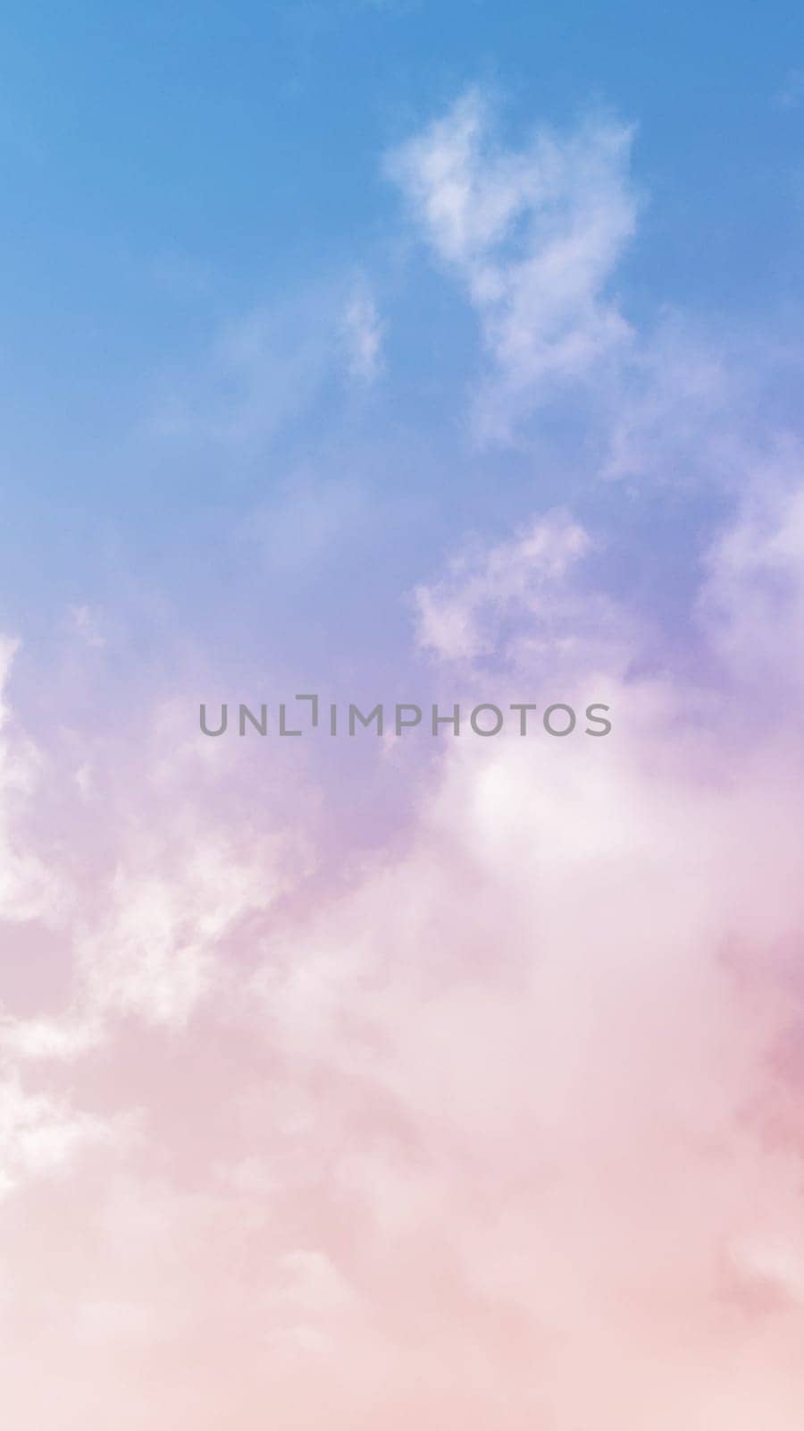 Dawn sky with colorfull clouds. Sunrise landscape. Fantasy sky. High quality photo
