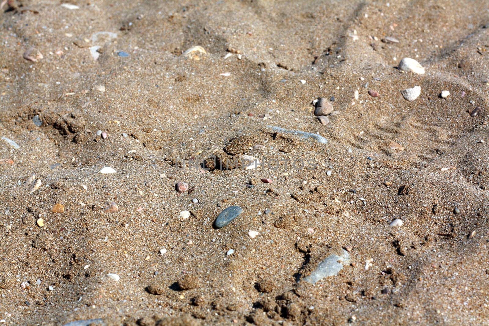 sand of a beach, in Greece, used as background