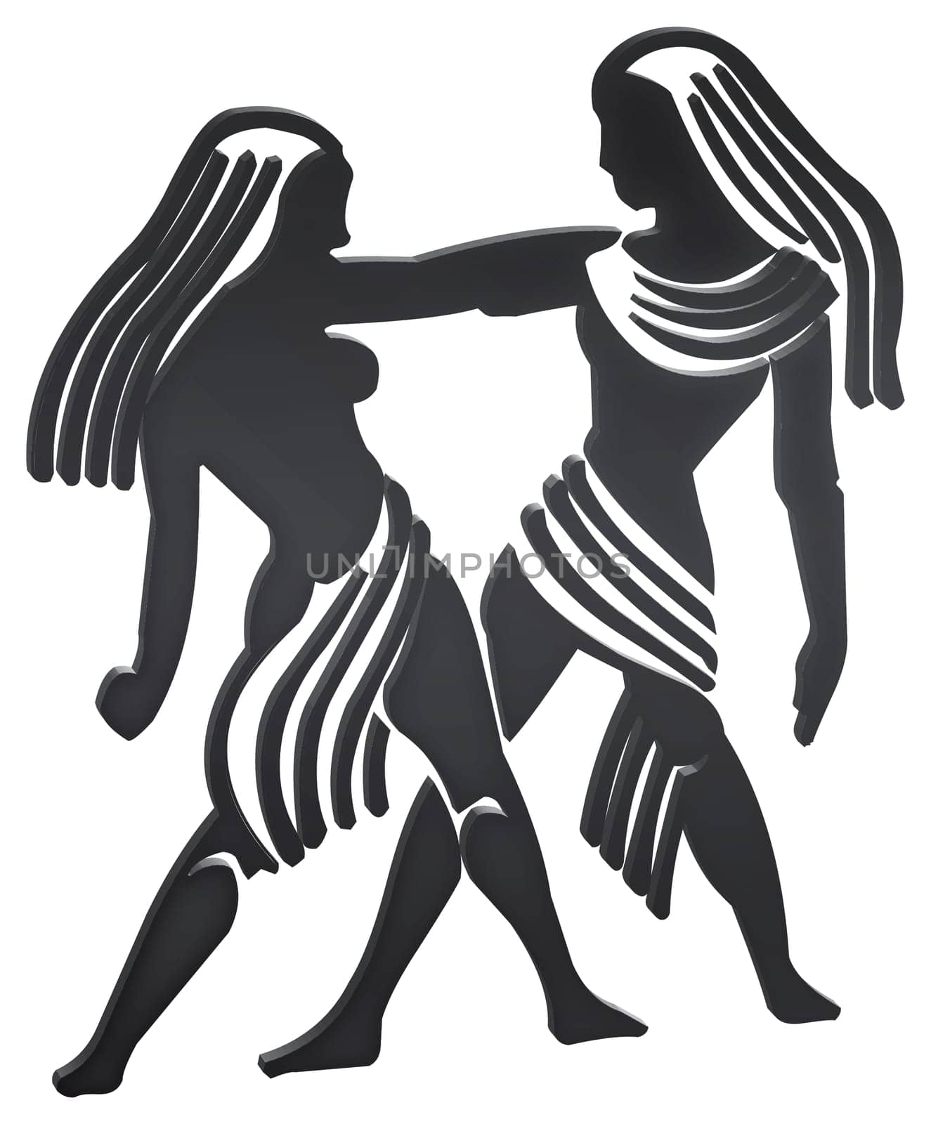 Dimensional representation of the signs of zodiac - Plastische Darstellung des Tierkreiszeichens
