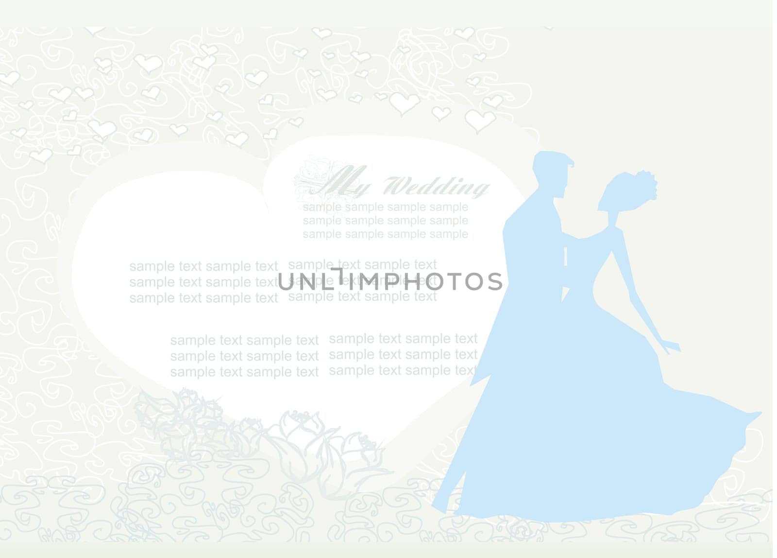 Ballroom dancers - invitation