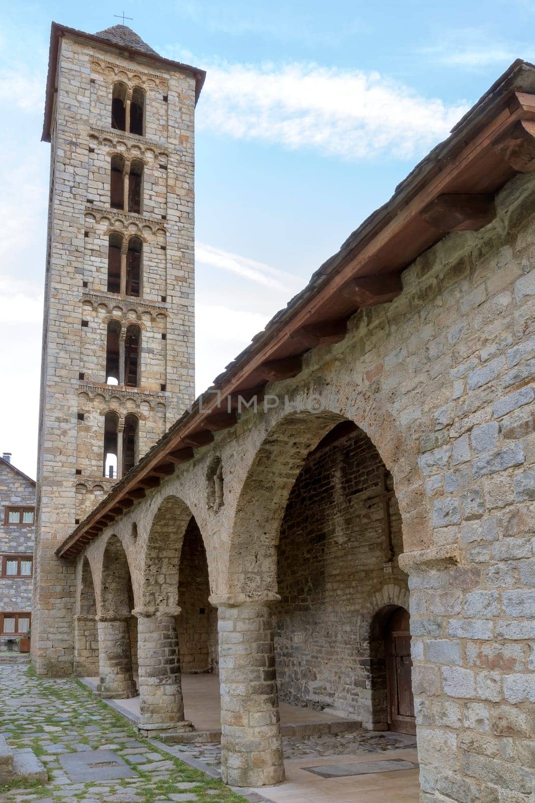 Romanesque church of Santa Eulalia de Erill la Vall, Catalonia, Spain