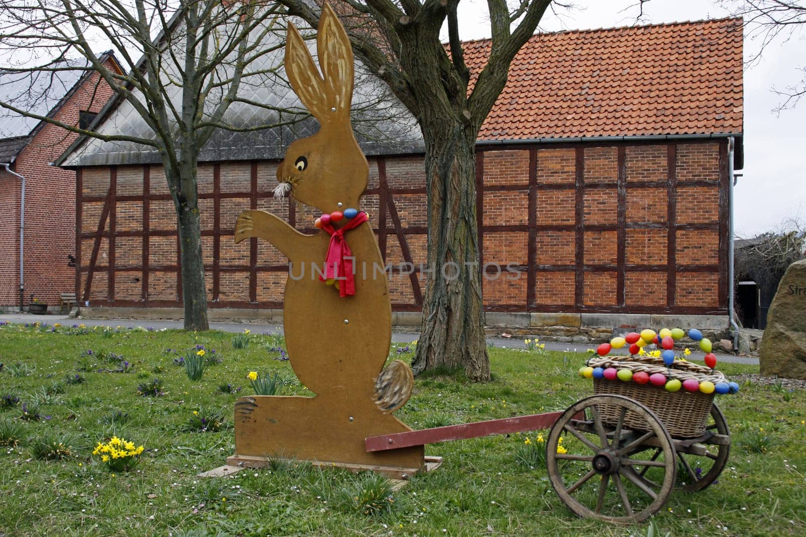 Easter decoration in Rumbeck (Hess. Oldendorf)