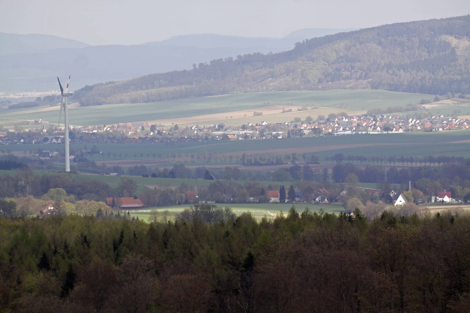 View of the Weser Uplands (Reinerbeck)