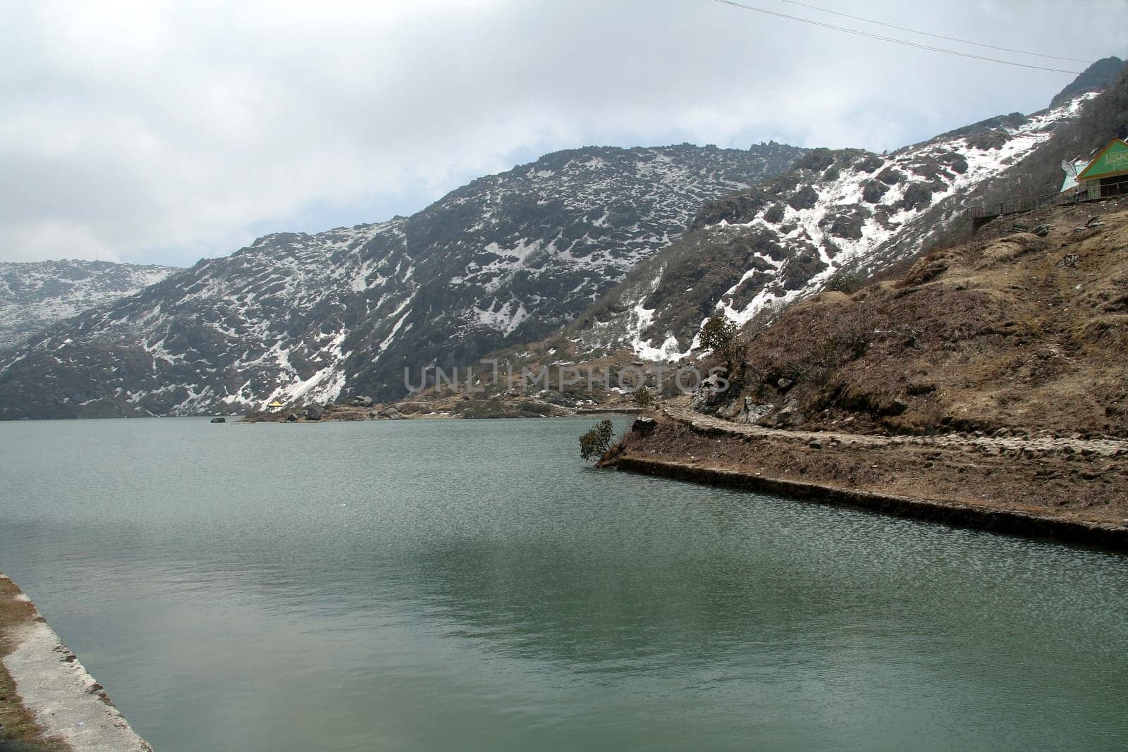Tsomgo Lake, 12400 feet altitude, Ganktok, Sikkim, India, Asia