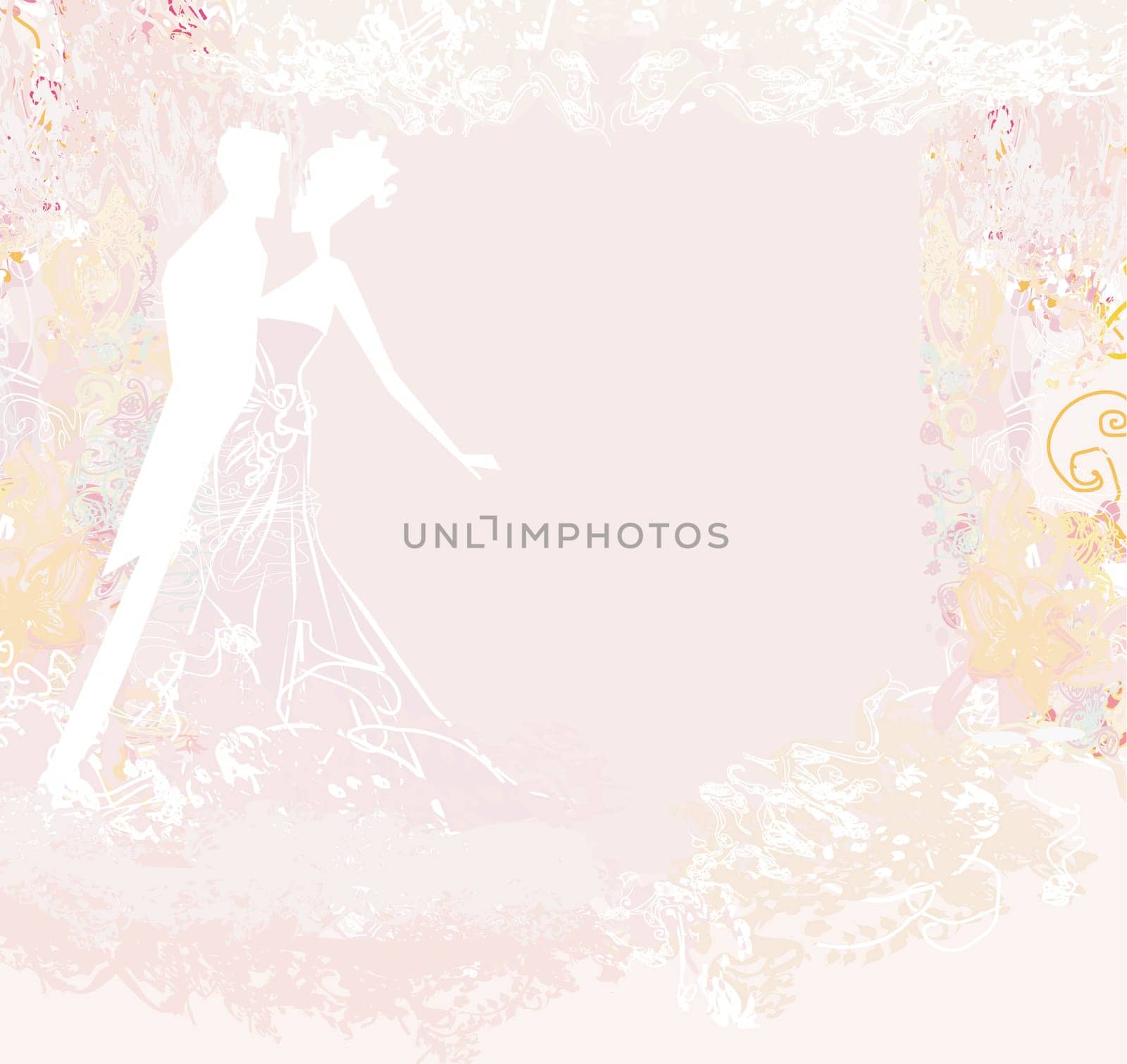 Ballroom dancers - invitation