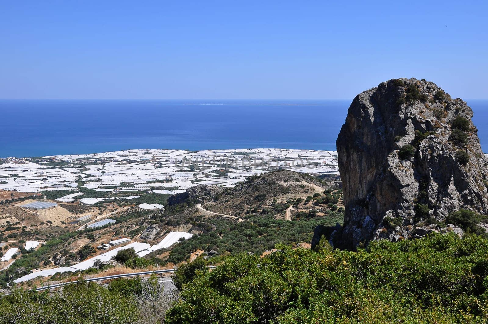 Greenhouses in Crete