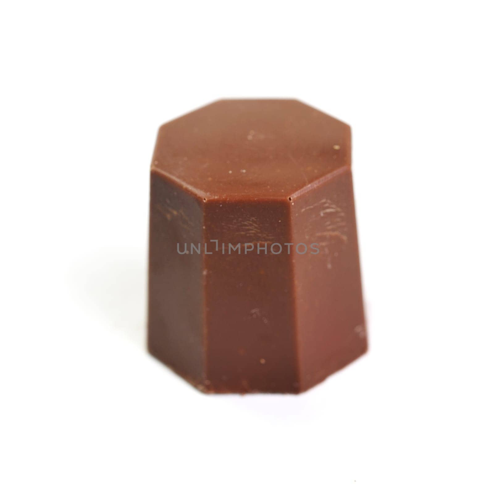 luxury and sweet praline and chocolate decoration